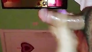 Asian going crazy for a big cock a massage parlour